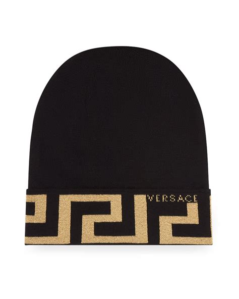 versace men's winter hat|Versace beanies for men.